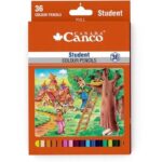 مداد رنگی 36 رنگ کنکو مدل student - Image 2