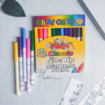 ماژیک رنگ آمیزی چیکی چیکی 12 تایی