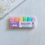 پک 6 رنگ هایلایتر پاستلی خرسی