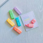 پک 6 رنگ هایلایتر پاستلی خرسی - Image 3