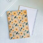 دفتر تک خط طرح کرافت طرح گل