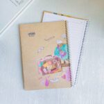 دفتر تک خط طرح کرافت طرح چمدون