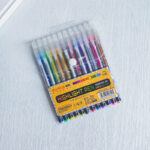 پک 12 رنگ خودکار اکلیلی ZUIXUA - Image 2