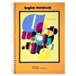 دفتر زبان 2 خط 100 برگ نهال NAHAL