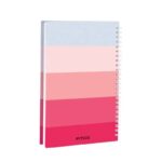 دفتر جلد سخت سری رنگی طرح 4