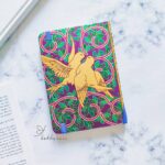 دفتر یادداشت کلاسیک سایز A6 طرح پرنده