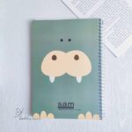 دفتر خط دار 100 برگ sam کد 07