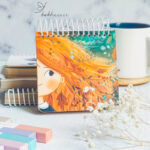 دفترچه مربعی نخودی یاس آکام کد 03