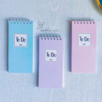 دفترچه تودولیست کیفت مدل پاستلی