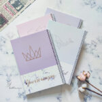 دفتر 80 برگ ویکدی مدل مرمر