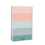 دفتر جلد سخت سری رنگی طرح 2