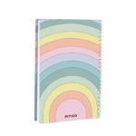 دفتر جلد سخت سری رنگی طرح 5