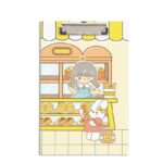 تخته شاسی A4 پیتیکو سری دختر طرح 3