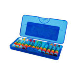 مداد شمعی (پاستل روغنی) 12 رنگ چیکی چیکی - Image 4