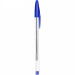 خودکار بیک آبی مدل کریستال اورجینال کد BB02