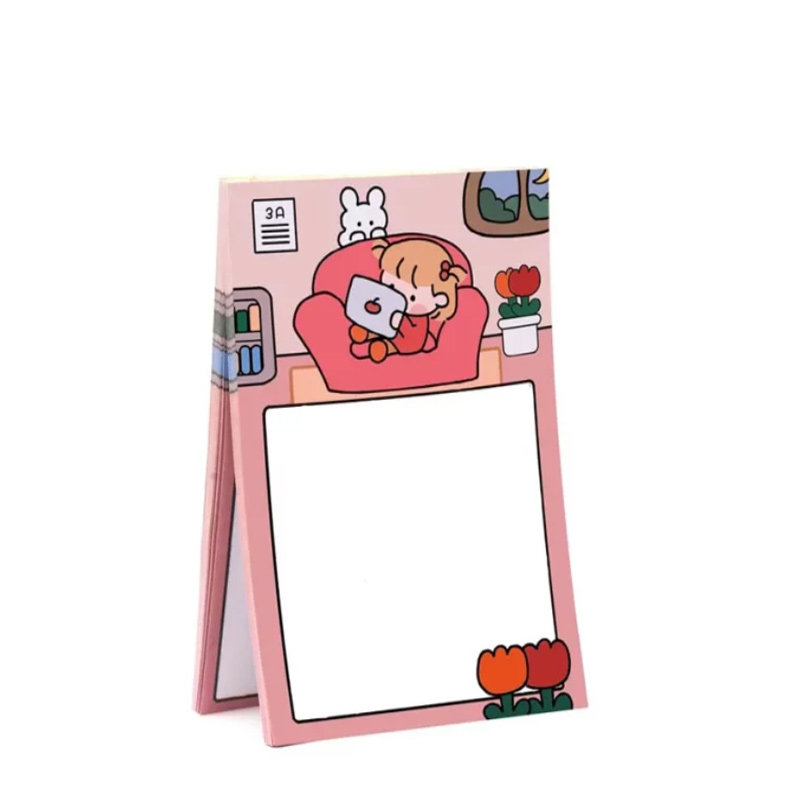 k6 کاغذ یادداشت (نوت پد) سری کاوایی طرح 6 - Image 1