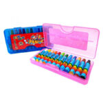 مداد شمعی (پاستل روغنی) 12 رنگ چیکی چیکی - Image 3