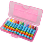 مداد شمعی (پاستل روغنی) 12 رنگ چیکی چیکی - Image 2