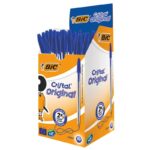 خودکار بیک آبی مدل کریستال اورجینال بسته 50 عددی