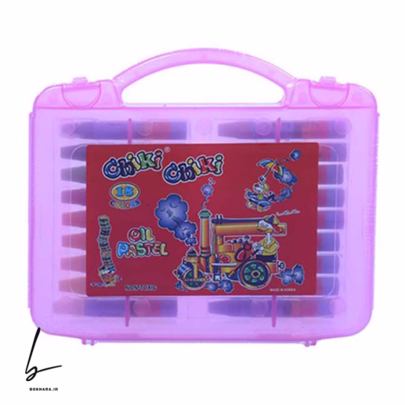 uPDMFRJ7ZS253412 مداد شمعی (پاستل روغنی) 18 رنگ چیکی چیکی