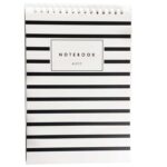 دفتر سیم از بالا کیفت طرح راه راه