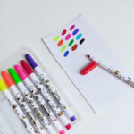 ماژیک رنگ آمیزی کیفی 12 رنگ - Image 3