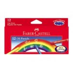 پاستل روغنی 12 رنگ فابرکاستل 126012