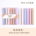 ماژیک هایلایتر پاستلی مجموعه 6 عددی QJ-0924A