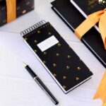 سررسید تودولیستی سیمی طرح یه سال خوب مشکی 1403