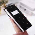 سررسید تودولیستی سیمی طرح یه سال خوب مشکی 1403