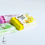 پاک کن طرح شکلات رنگی