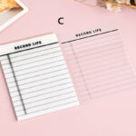 استیک نوت شفاف بی رنگ