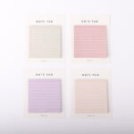 نوت پد خط دار رنگی