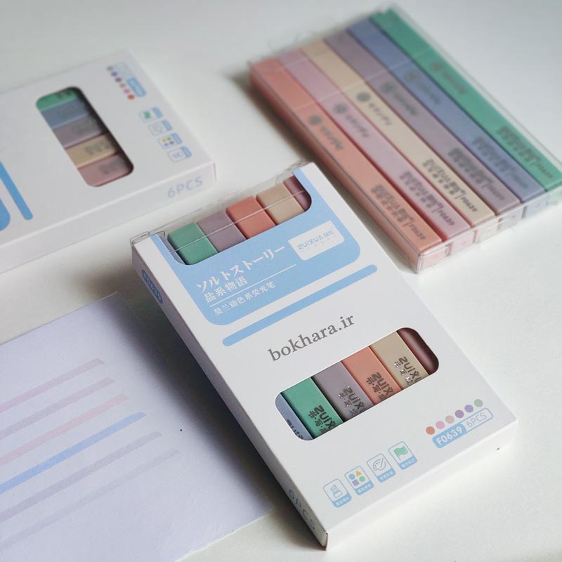 ماژیک هایلایتر پاستلی ZUIXUA