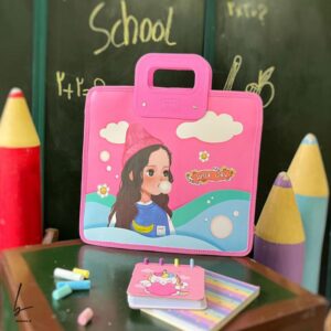 کیف طلقی دسته دار سویل طرح دختر کد 4015