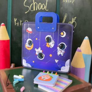 کیف طلقی دسته دار سویل طرح فضانورد کد 4015