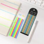 اندیکس و استیک نوت شفاف هایلایتری مدل بلند