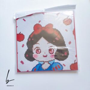 نقاشی الماسی بوم مربعی