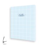 دفتر کلاسور 26 حلقه a4 مدل چهارخونه آبی