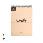 دفتر طراحی A5 سری ART FANTASY طرح پرنده