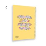 دفتر خط دار 80 برگ پیتیکو سری movitation کد 535