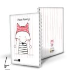 دفتر 100 برگ ایمان سری حیوانات طرح روباه