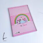 دفتر مجلد 60 برگ ایمان طرح یونیکورن