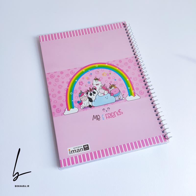 IMG_20240812_143147 دفتر مجلد 60 برگ ایمان طرح یونیکورن
