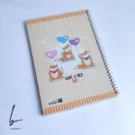 دفتر مجلد 60 برگ ایمان طرح روباه