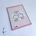 دفتر مجلد 60 برگ ایمان طرح لاو