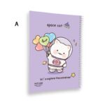 دفتر خط دار مجلد 80 برگ پیتیکو