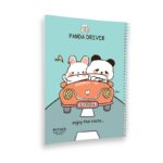 دفتر خط دار مجلد 80 برگ پیتیکو