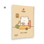 دفتر خط دار مجلد 80 برگ پیتیکو