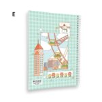 دفتر خط دار 80 برگ پیتیکو سری our story